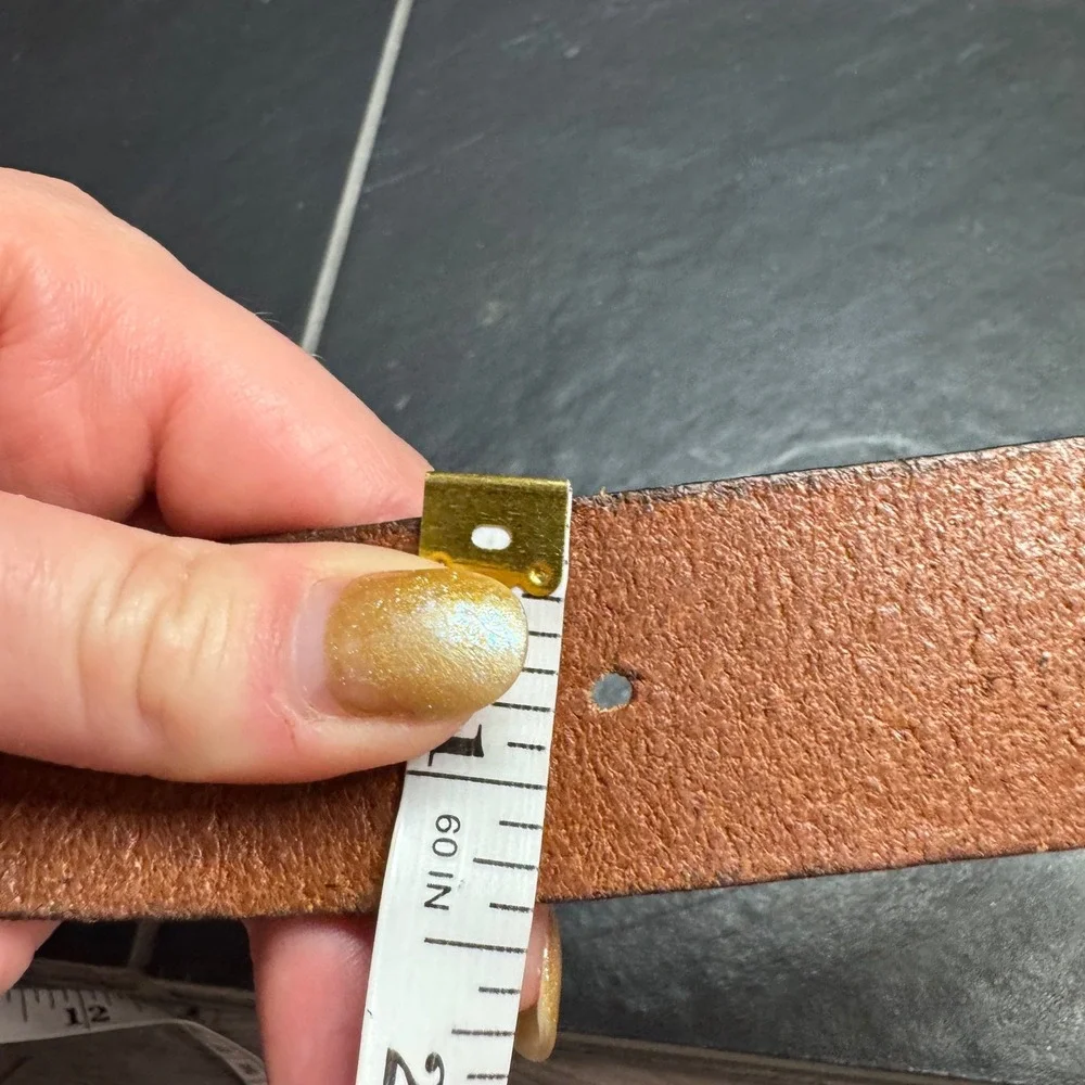 Eddie Bauer Mens Brown Genuine Leather Belt 36 BM3003E-230 Made in‎ Mexico
